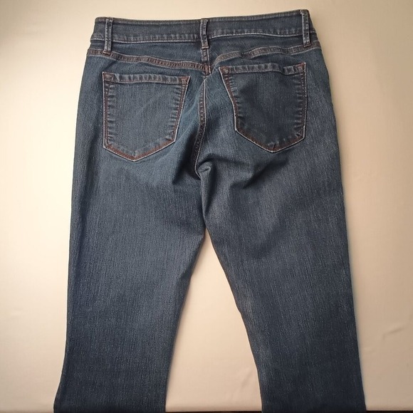 Loft Denim Jeans Size 28/6 Curvy Skinny Low Rise Medium Wash - Picture 6 of 10